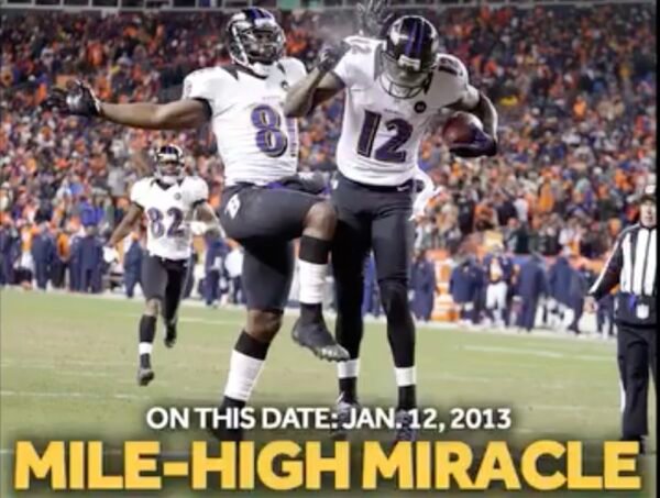 HISTORIC EVENT: “Mile High Miracle” OTD in 2013