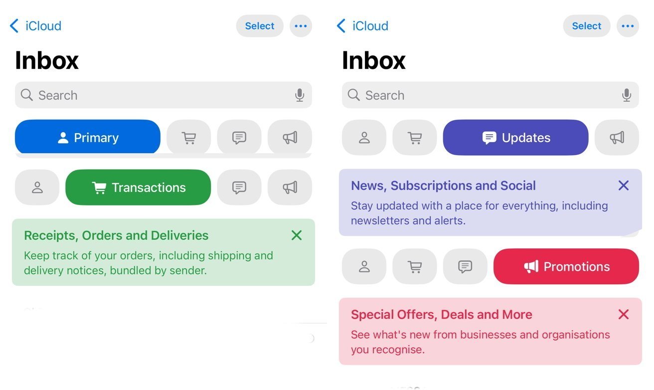 How to manage and optimize Mail categories in iOS 18.2