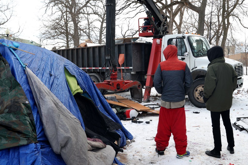 Effort to house Gompers Park homeless moving forward, Mayor Brandon Johnson’s administration says