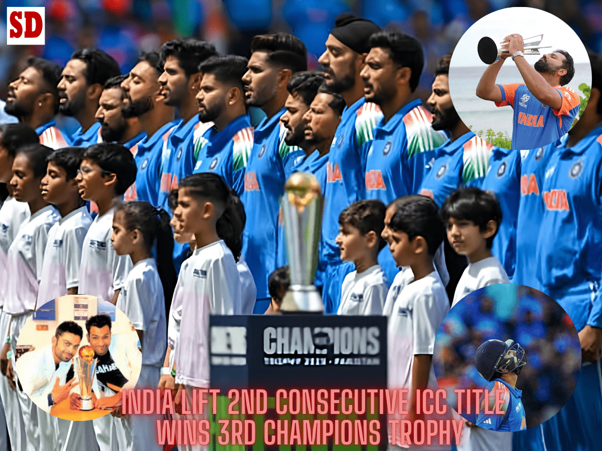 India Win Successive ICC Trophies With ICC Champions Trophy 2025 Triumph